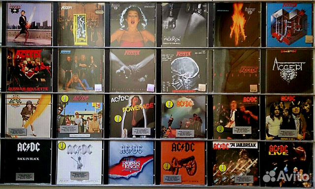 Фирменные CD (metal, rock, art-rock, blues) часть1
