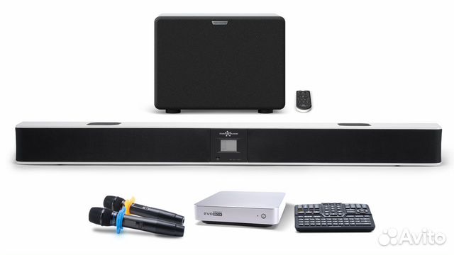 Караоке комплект Evobox + SE200D + Soundbar