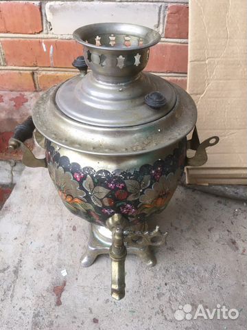 Самовар электрический расписной
