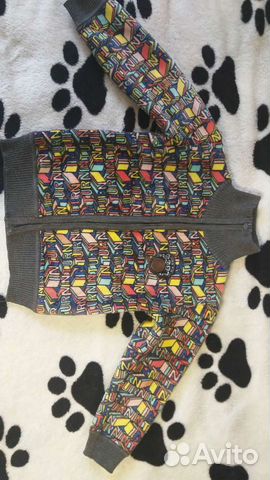 Тёплая детская кофта