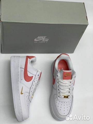 Nike Air Force1 Low White Gym Red