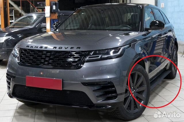 Выдвижные пороги Land Rover Range Rover Velar
