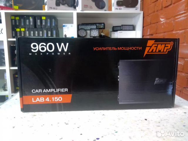 4-канальный усилитель AMP LAB 4.150