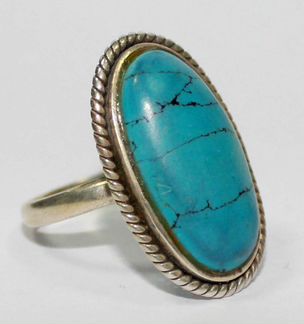 Кольцо. Серьги. Браслет. Бирюза. Малахит. Имитация