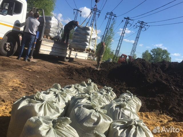 Чернозем в мешках