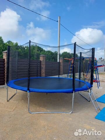 Батут с внешней сеткой 366 см
