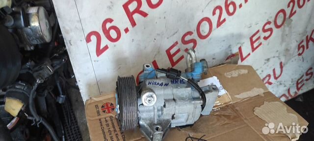 Компрессор кондиционера Note Tiida HR15 HR16