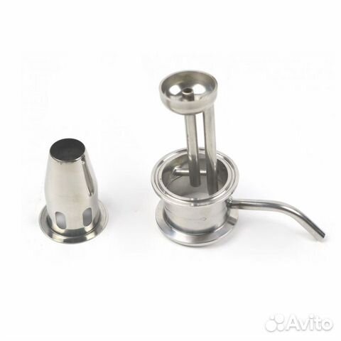 Узел отбора под диоптр с чашкой кламп 2