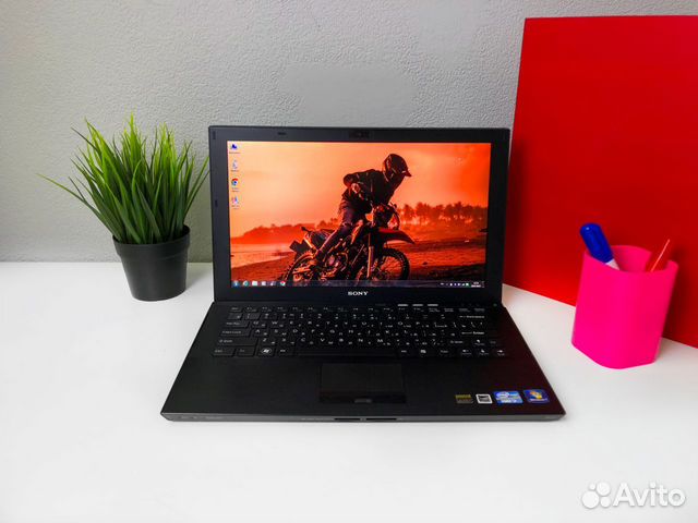 Мощный тонкий ноутбук Sony Vaio i7/Radeon