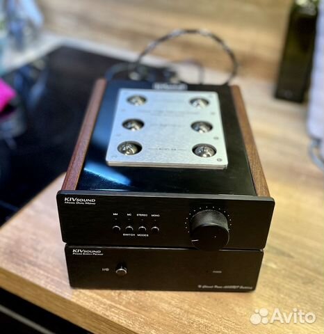 Фонокорректор KIVsound dual mono на лампах 6ж32п