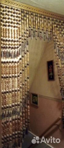 Штора из точеного дерева