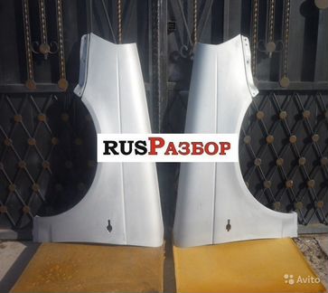 Крыло ваз 2170 Приора окрашенное 