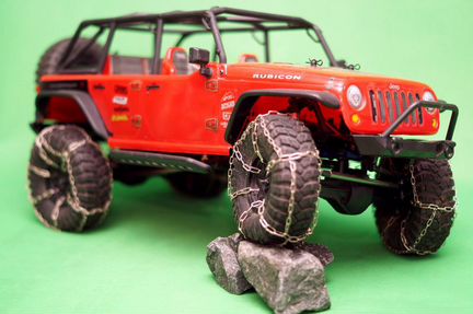 Радиоуправляемый джип Jeep Wrangler (Axial scx10)