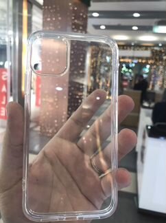 Чехол для iPhone 11 силиконовый прозрачный