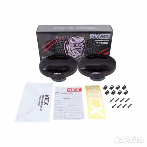 Динамики 16 см, Kicx rx 652 150w