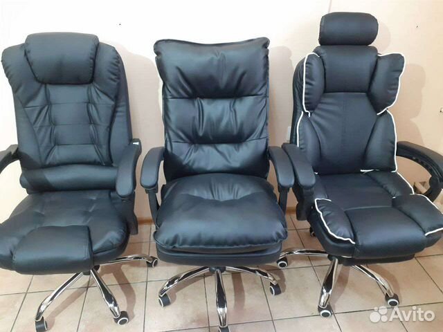 Кресло руководителя офисное с массажем