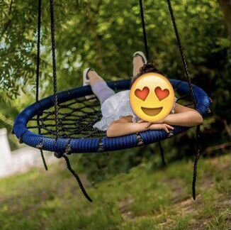 Качели «Гнездо», диаметром 100см