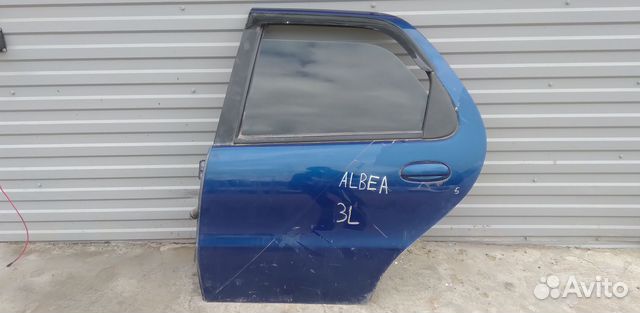 Дверь задняя левая б/у Fiat Albea 2002-2011
