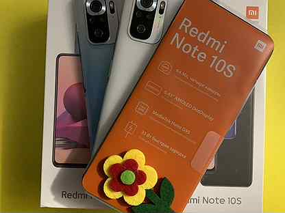 Xiaomi Redmi Note 10S 6/128gb White NFC новый