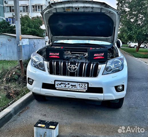 Аккумуляторы на Toyota Land Cruiser Prado 150