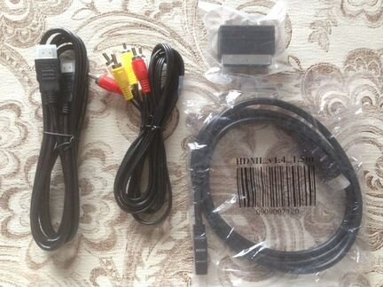 Кабель Тюльпаны 3 RCA, скарт Scart