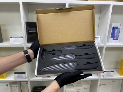 Крутой набор кухонных ножей Xiaomi Huohou