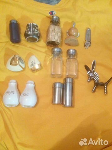 Столовые приборы СССР (солонки и открывашки)