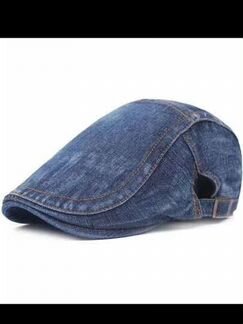 Винтажная, джинсовая, кепка, бейсболка