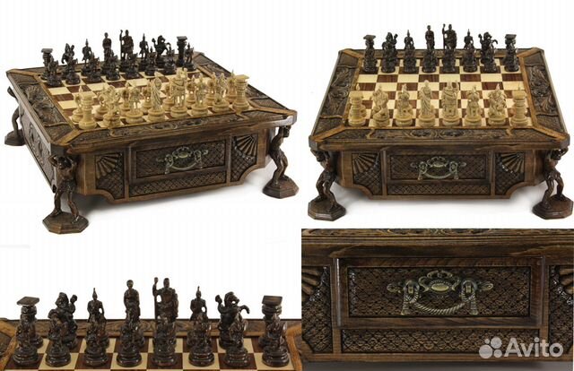 Шахматы деревянные 