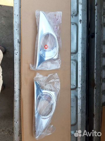 Противотуманки Тойота камри 150 (хром)