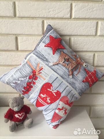 Декоративная подушечка. Думочка. Новогодняя темати