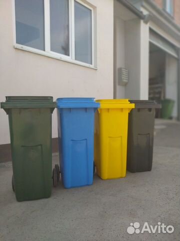 Контейнер для мусора 120 л