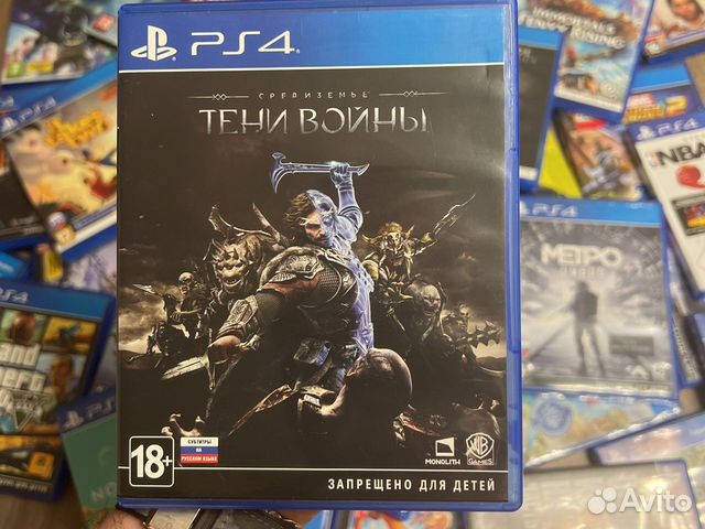 Диск Средиземье: Тени войны PS4
