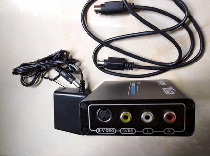 Конвертер - адаптер hdmi на RCA (AV) либо S-video