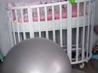 Детская кроватка-трансформер с маятником
