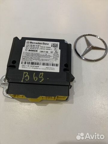 Блок SRS Мерседес w166