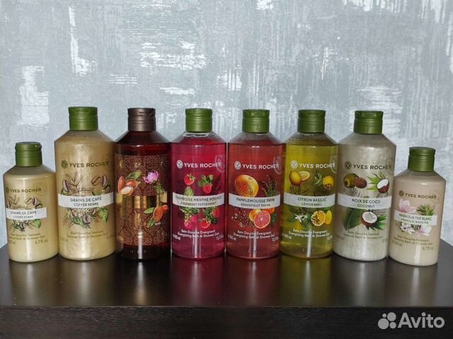 Гели для душа, жид. мыло, молочко для тела Ив Роше