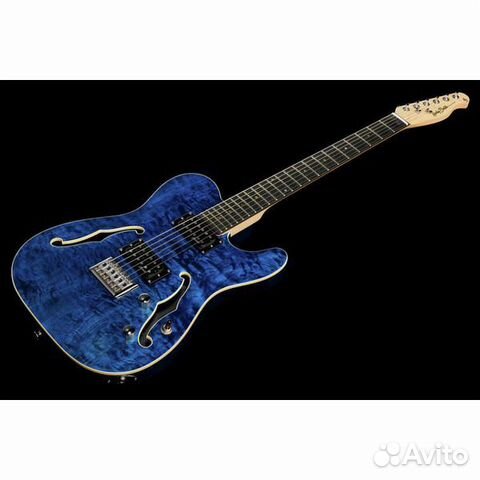 Электрогитара Harley Benton TE-90QM + Комплект