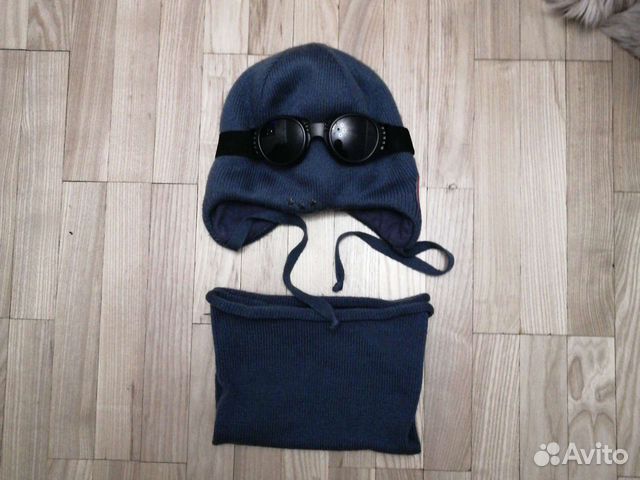 Шапка снуд Шарф