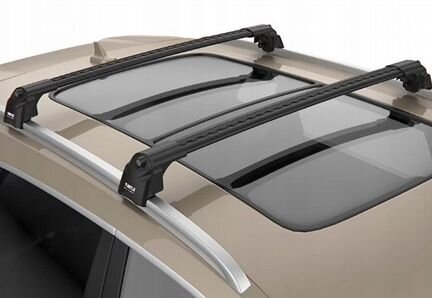 Багажник на автомобили со сплошными рейлингами