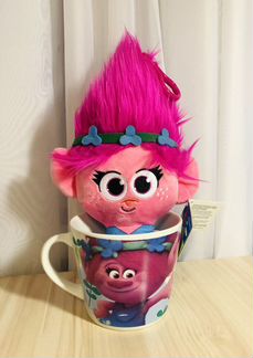 Кружка с игрушкой Розочка. магнит