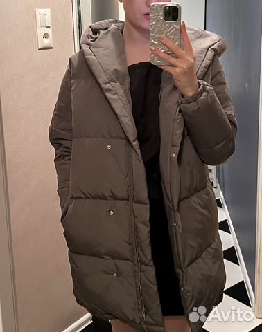 Пуховик женский, бренд Stradivarius, xs