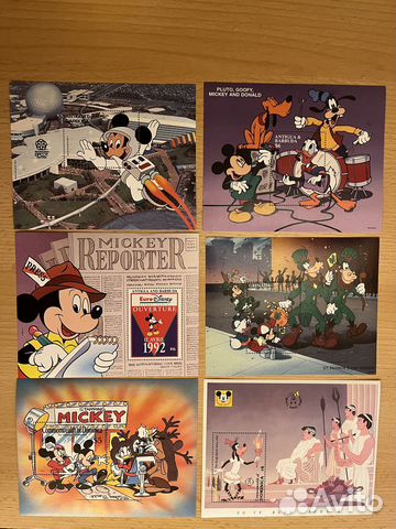 Марки дисней