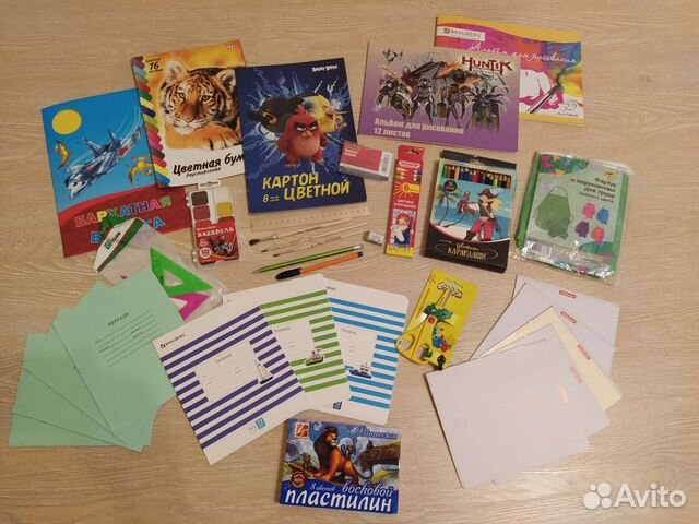 Набор канцтоваров первоклассника для мальчика