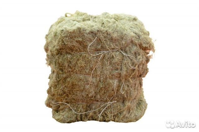 Льняная пакля тюк 50кг