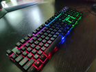 Игровая клавиатура с подсветкой + мышка объявление продам