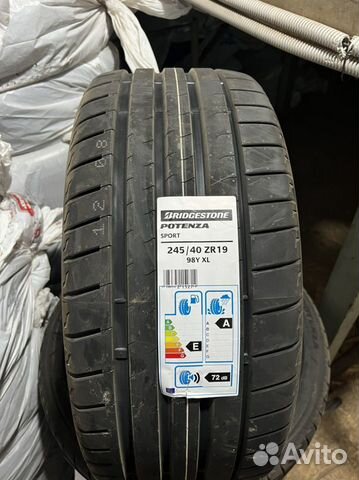 Bridgestone Potenza Sport 245/40 R19 98Y
