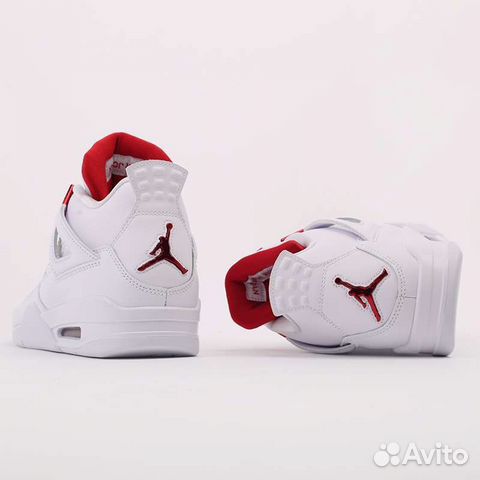 Nike air jordan 4 retro metallic red