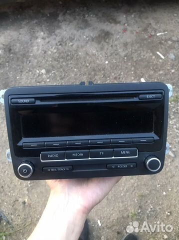 Rcd 310 магнитола для vw Passat b6-7 golf cc