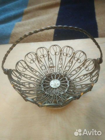 Винтажная конфетница ный